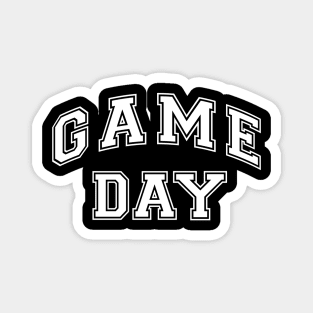 Game Day Of Football Lover Funny Quote Magnet