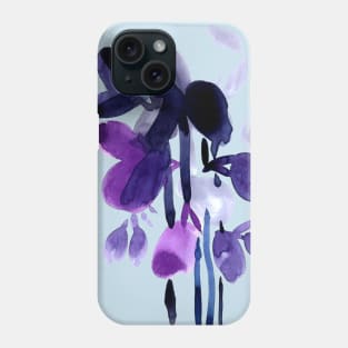 Purple flower Phone Case