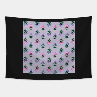 Spring Floral Pattern Design Tapestry