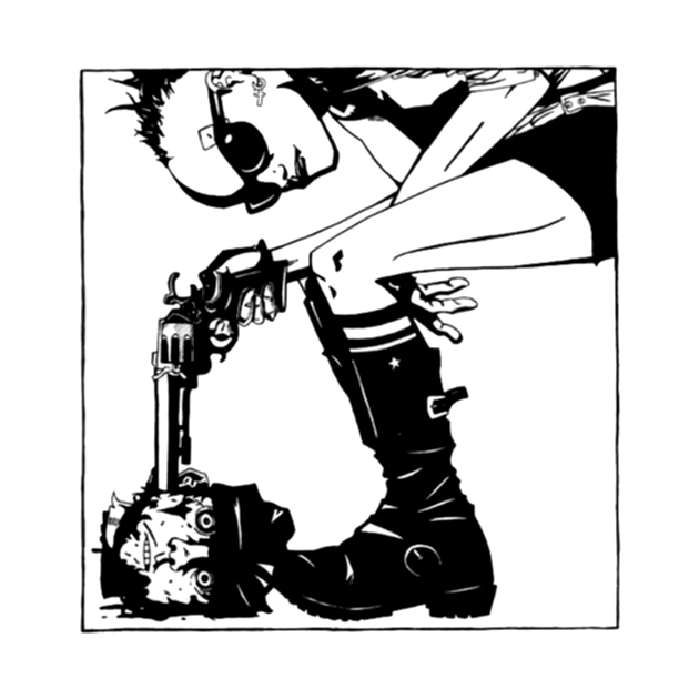 Discover More Tank Girl V (High Resolution, Monochrome). - Tank Girl - T-Shirt