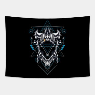 Sacred Skull mouth Tapestry