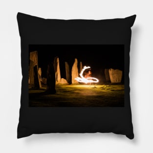 The Callanish fire dragon Pillow