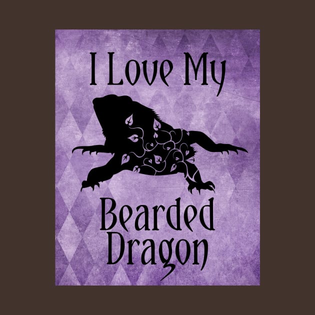 Bearded Dragon -  I Love My Bearded Dragon by allthumbs