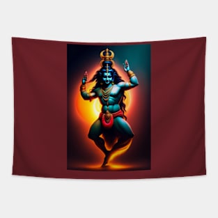 lord shiva dancing Tapestry