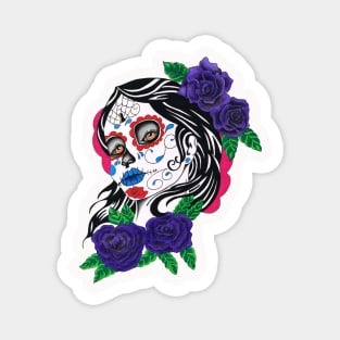 Day of the dead girl Magnet