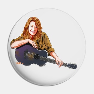 Patty Loveless - An illustration by Paul Cemmick Pin