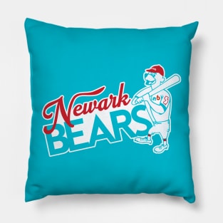 Defunct Newark Bears Baseball Pillow