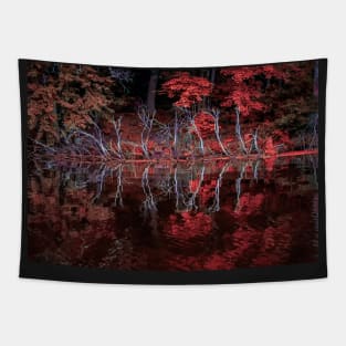 Haunted autumn vibes - Japanese inspired - Victorian aesthetic Tapestry