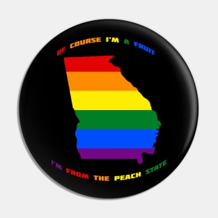 Georgia Fruit Pin