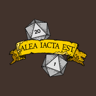 Alea iacta est DnD T-Shirt