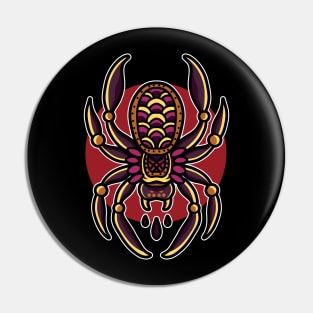 spider tattoo Pin