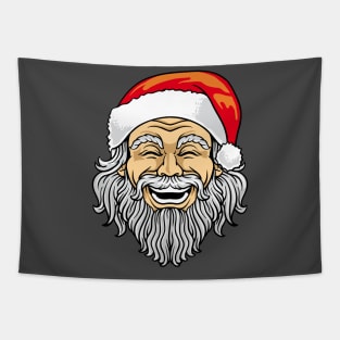 LAUGHING SANTA CLAUS Tapestry