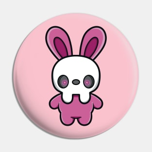 Skull Bunny 1 Pin