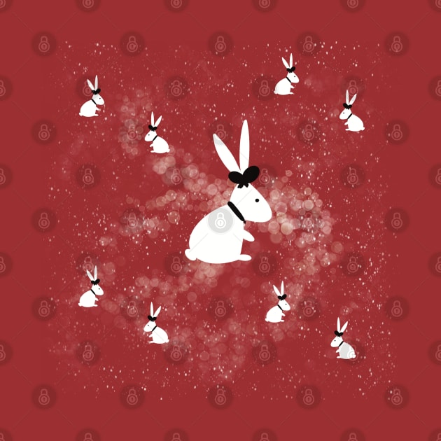 White rabbit by Xatutik-Art