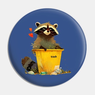 trash panda Pin