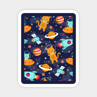 Cosmic Cats Magnet