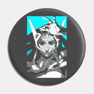 Symmetra Lines Pin