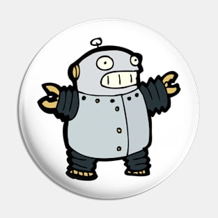 Cute Chubby Android Pin