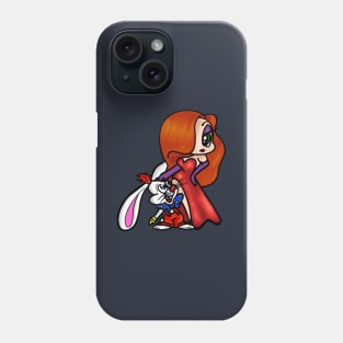 Roger and Jessica Rabbit Phone Case