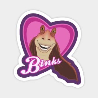 Live Laugh Binks Magnet