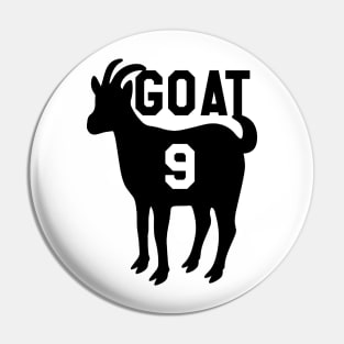 Drew Brees The GOAT Pin