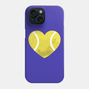 tennis heart Phone Case