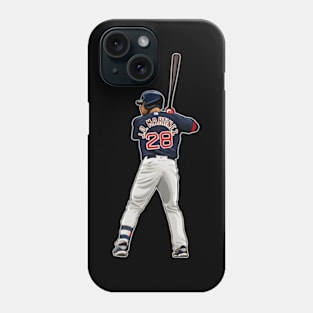 JD Martinez Bats Ready Phone Case