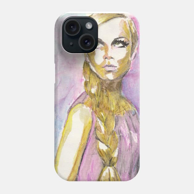 Twiggy Phone Case by Svetlana Pelin