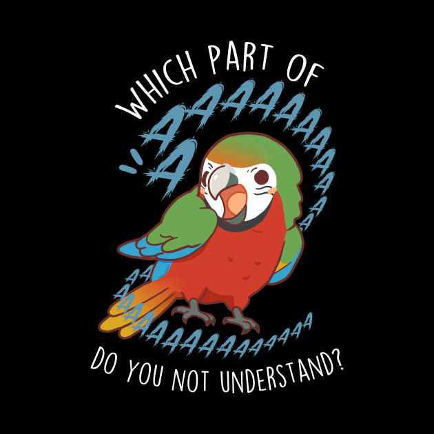 Harlequin Macaw Parrot Aaaa by Psitta