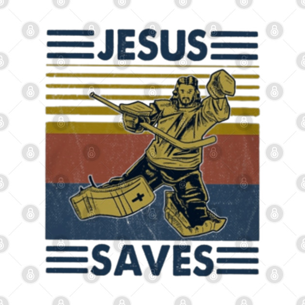 Hockey Jesus Saves - Hockey Jesus Saves - Phone Case