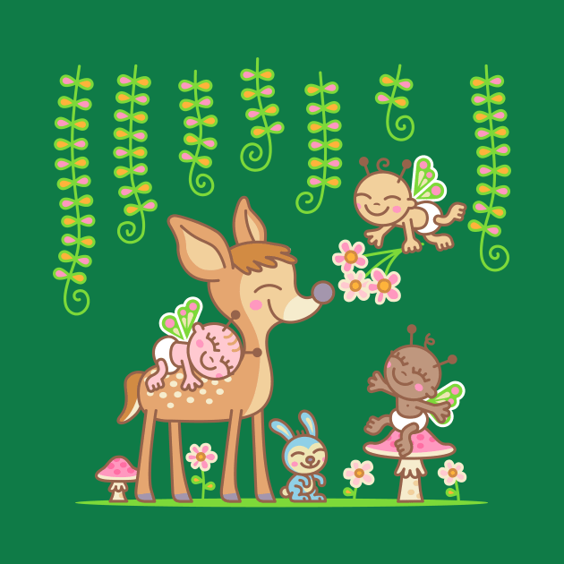 Little Deer and Friends by byTxemaSanz