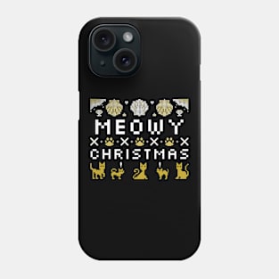 Meowy Christmas Phone Case