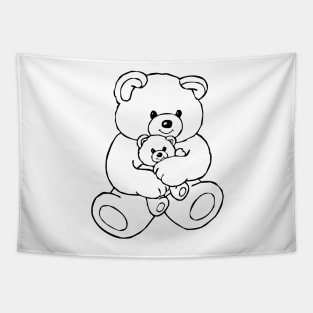 bear sweet Tapestry