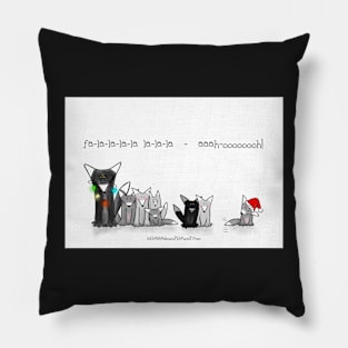 Christmas Caroling Pillow