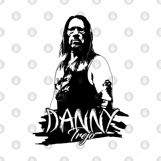 Danny Trejo Digital illustration design by Color-Lab