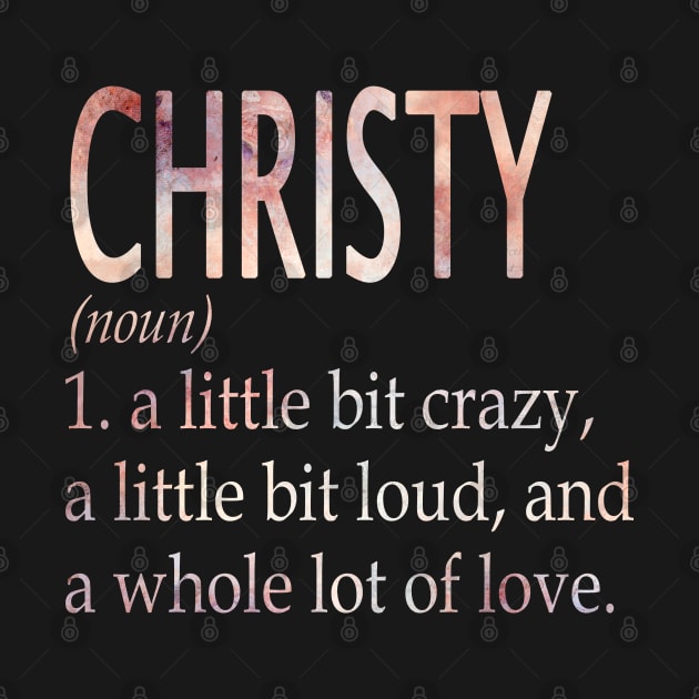 Christy Girl Name Definition by ThanhNga