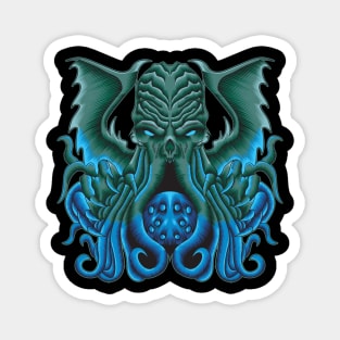 Cthulhu Illustration Art Magnet