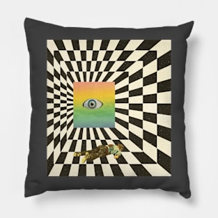 Fried Mind Eagle by OPAS Pillow