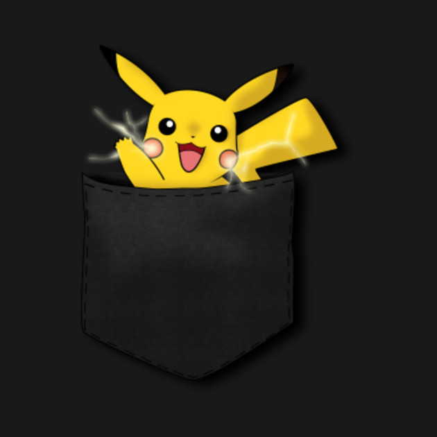 Thunder Pocket - t shirt pikachu roblox