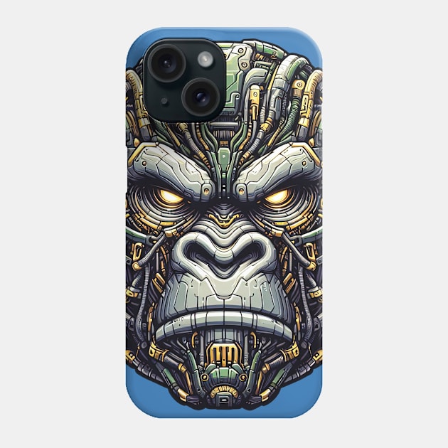 Mecha Apes S02 D11 Phone Case by Houerd