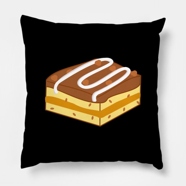 Coffee Cake Pillow by traditionation