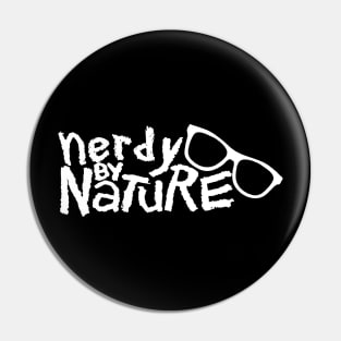 Nerdy - White Pin