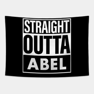 Abel Name Straight Outta Abel Tapestry