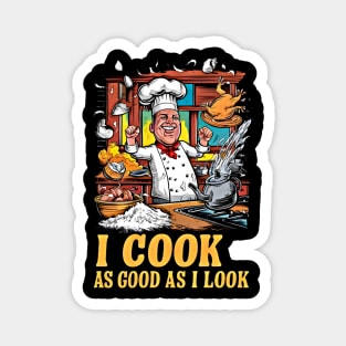 Chef's Charm - A Dash of Confidence in the Kitchen Magnet