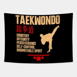 taekwondo Tapestry