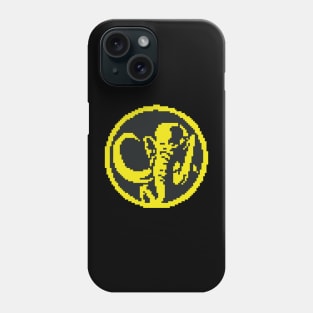 Black Ranger 8 bit pixelart Phone Case