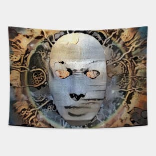 The Mask of Mystery Tapestry