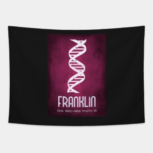 Rosalind Franklin Photo 51 DNA Crystallisation Tapestry