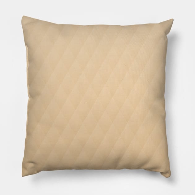 Diamond Pattern – Pale Wood Pillow by TossedSweetTees