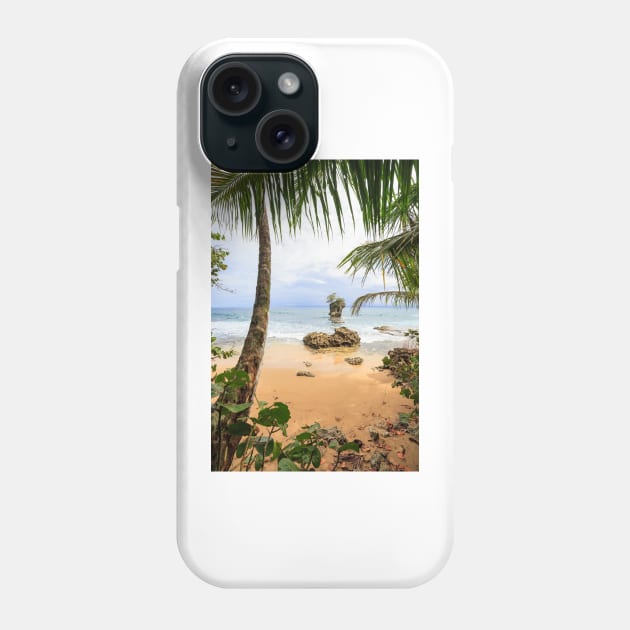 Beach in Manzanillo Costa Rica Phone Case by Juhku